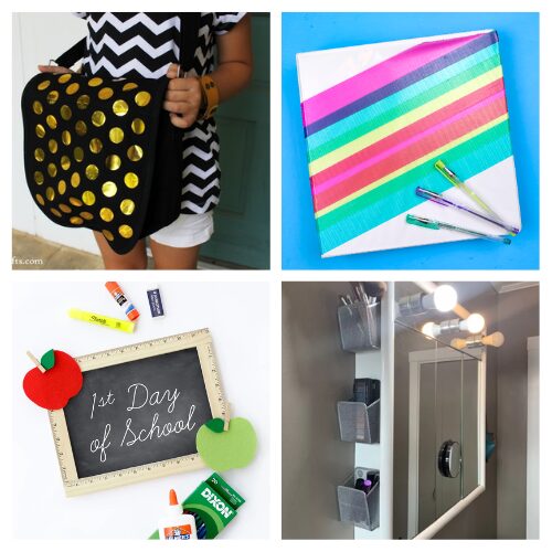 16 Genius Recycled School Supply DIY Projects- Turn your old school supplies into something amazing with these genius upcycled school supply projects! Perfect for back-to-school season, these creative ideas are budget-friendly and fun to make. Save this pin for a fun weekend craft session! | #backToSchool #upcycle #repurpose #diyProject #ACultivatedNest