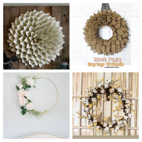 20 Beautiful DIY Late Summer Wreaths- Elevate your home décor with these stunning late summer DIY wreaths! From rustic charm to modern elegance, find the perfect wreath to adorn your door as the seasons change. | summer decor, fall wreath, summer wreath, #DIY #diyWreaths #crafting #fallDecor #ACultivatedNest