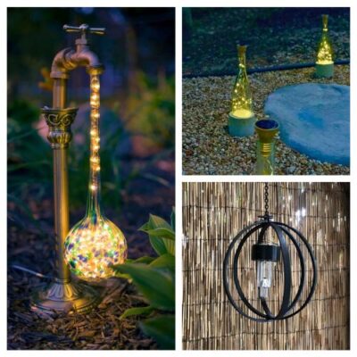 16 Creative Solar Light DIY Projects for Your Yard