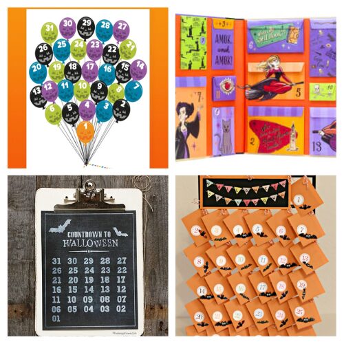 16 Halloween DIY Countdown Calendars- Count down to Halloween with these fun and interactive DIY countdown calendars! From spooky crafts to family-friendly activities, these creative countdown ideas will make each day leading up to Halloween extra special. Get inspired and start crafting your own Halloween tradition! | #Halloween #craft #diyIdeas #HalloweenCraft #ACultivatedNest