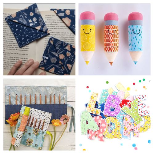 16 Handy Sewing Craft Projects for School- Get ready for the school year with these easy and practical back-to-school sewing projects! From pencil cases to tote bags, these DIYs are perfect for both beginners and seasoned sewers. Start crafting today and make back-to-school extra special! | #sewing #sewingProject #backToSchool #DIY #ACultivatedNest