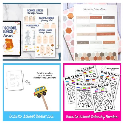 24 Helpful Free Back-to-School Printables- Discover free back-to-school printables that will help you and your kids start the school year on the right foot. From planners to activity sheets, these printables have everything you need. Check them out now and get ready for a successful school year! | #BackToSchool #FreePrintables #SchoolOrganization #printables #ACultivatedNest