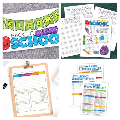 24 Helpful Free Printables for Back-to-School- Discover free back-to-school printables that will help you and your kids start the school year on the right foot. From planners to activity sheets, these printables have everything you need. Check them out now and get ready for a successful school year! | #BackToSchool #FreePrintables #SchoolOrganization #printables #ACultivatedNest