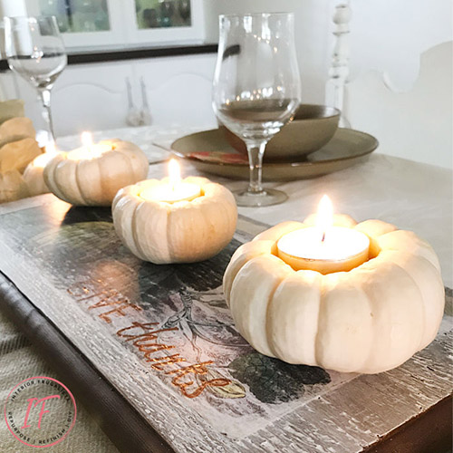 10 Fall Candle Holder Crafts to Celebrate All Season Long- Get cozy this fall with these DIY autumn candle holders! Perfect for creating a warm and inviting atmosphere, these easy and creative ideas will add a touch of seasonal charm to your home. | #diyProjects #fallCrafts #crafting #candles #ACultivatedNest