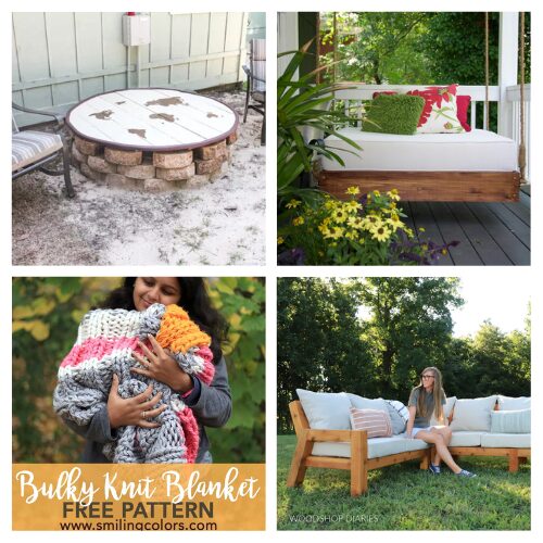 16 Cozy Outdoor Decor DIY Project Ideas- Transform your outdoor space into a cozy fall retreat! Get inspired by these stunning outdoor living spaces perfect for autumn. From warm fire pits to plush blankets, discover how to create the ultimate cozy ambiance in your backyard this season. | #FallDecor #OutdoorLiving #CozySpaces #diyProjects #ACultivatedNest