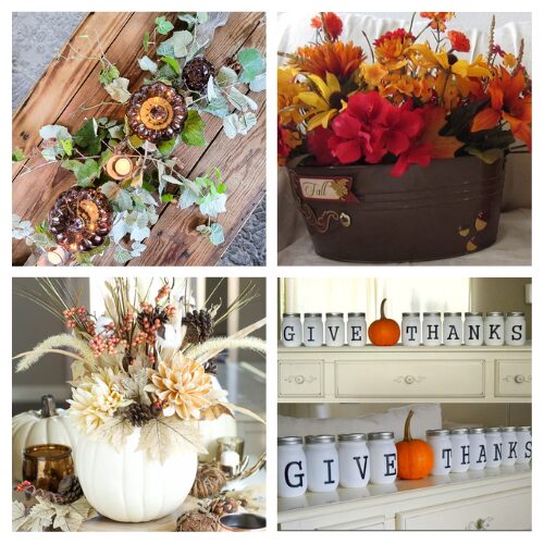 16 Frugal Thanksgiving DIY Decor Ideas- Transform your home this Thanksgiving with these budget-friendly decoration ideas! From DIY pumpkin decor to elegant arrangements, find the perfect projects to make your holiday feast extra special without breaking the bank. | #ThanksgivingDecor #DIYHolidayDecor #BudgetFriendly #diyProjects #ACultivatedNest