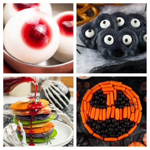 48 Budget-Friendly Halloween Recipes and DIYs- Throw a spooky and fun Halloween party without breaking the bank! From DIY decorations to creative snack recipes, these budget-friendly ideas will help you plan a hauntingly good time. Perfect for anyone looking to host a festive Halloween bash on a budget! | Halloween desserts, Halloween snacks, Halloween foods, Halloween party decorations, DIY decorations, homemade Halloween party decor, #HalloweenParty #DIYHalloween #BudgetFriendly #HalloweenRecipes #ACultivatedNest