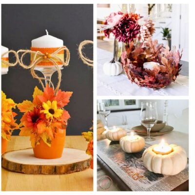 10 DIY Autumn Candle Holders to Celebrate All Season Long