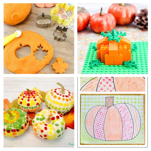 24 DIY Pumpkin Crafts for Kids- Need some pumpkin-themed crafts for the kids this fall? Here are easy and fun DIY pumpkin crafts that will keep little hands busy and creative! From paper pumpkins to painted pumpkins, there's a crafty project for every child to enjoy this Halloween season! | #kidsCrafts #kidsActivities #fallCrafts #pumpkinCrafts #ACultivatedNest