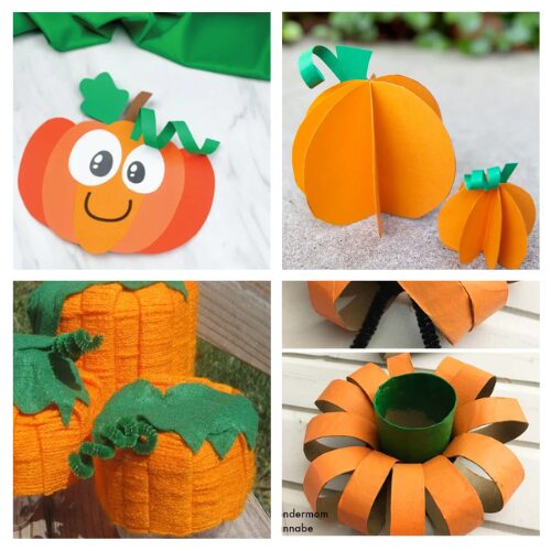 24 Fall Pumpkin Kids Activities- Need some pumpkin-themed crafts for the kids this fall? Here are easy and fun DIY pumpkin crafts that will keep little hands busy and creative! From paper pumpkins to painted pumpkins, there's a crafty project for every child to enjoy this Halloween season! | #kidsCrafts #kidsActivities #fallCrafts #pumpkinCrafts #ACultivatedNest