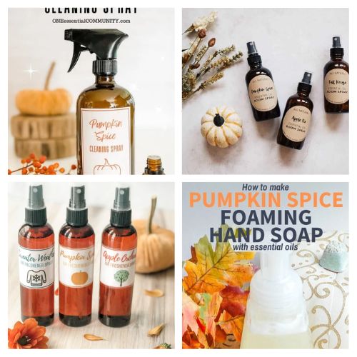 12 Lovely Fall-Scented Homemade Cleaning Products- Love fall scents? Make your home smell amazing with these DIY fall-scented cleaning products! From pumpkin spice to cinnamon, these easy recipes are perfect for freshening up your space naturally. | #FallDIY #NaturalCleaning #FallScents #homemadeCleanerRecipes #ACultivatedNest