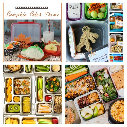 16 Fall and Halloween Bento Box Lunch Recipes- Fun and festive fall-themed bento lunches your kids will love! From cute fall sandwiches to Haloween-shaped snacks, these ideas make lunchtime exciting and healthy. Perfect for picky eaters! |#FallBento #KidsLunchIdeas #HealthyLunch #lunchRecipes #ACultivatedNest