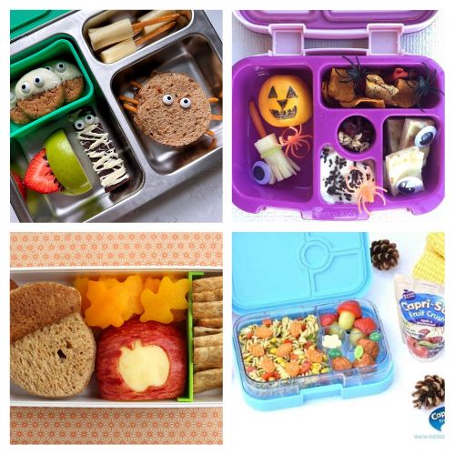 16 Fall and Halloween Bento Box Lunch Recipes- Fun and festive fall-themed bento lunches your kids will love! From cute fall sandwiches to Haloween-shaped snacks, these ideas make lunchtime exciting and healthy. Perfect for picky eaters! |#FallBento #KidsLunchIdeas #HealthyLunch #lunchRecipes #ACultivatedNest