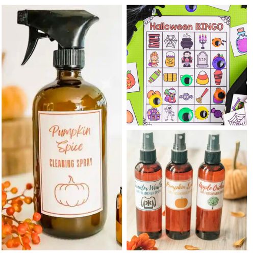 12 Lovely Fall-Scented DIY Cleaning Products- Love fall scents? Make your home smell amazing with these DIY fall-scented cleaning products! From pumpkin spice to cinnamon, these easy recipes are perfect for freshening up your space naturally. | #FallDIY #NaturalCleaning #FallScents #homemadeCleanerRecipes #ACultivatedNest