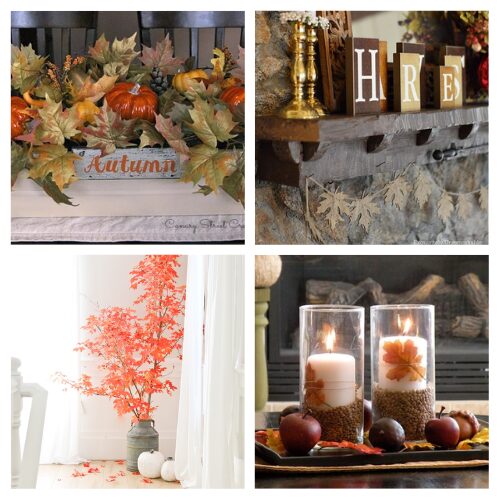 16 Fall Décor Crafts Using Leaves- Transform your home into a cozy autumn haven with these creative ways to incorporate leaves into your fall décor! From wreaths to centerpieces, discover DIY ideas that will bring seasonal charm to every corner of your space. | #fallDecor #DIY #crafts #leaves #ACultivatedNest