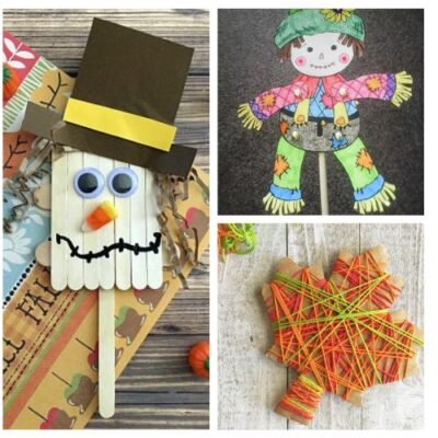 16 Adorable Fall-Themed Kids Crafts