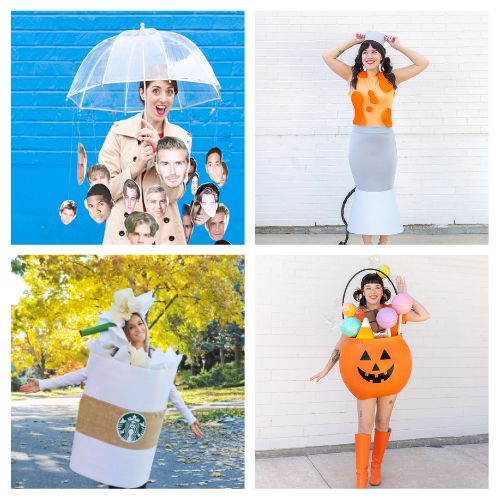 20 Easy DIY Halloween Costumes for Adults- Need a last-minute Halloween costume? Check out these easy homemade Halloween costumes for adults! From spooky to funny, these creative ideas will make sure you stand out at any Halloween party—without breaking the bank. | #DIYCostumes #HalloweenCostumes #HalloweenDIY #sewingProjects #ACultivatedNest