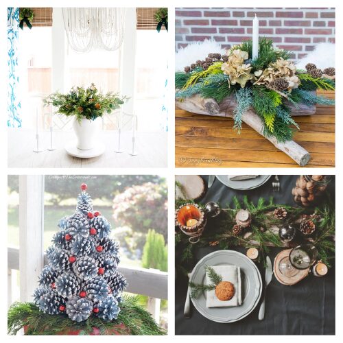 16 DIY Christmas Centerpieces Using Only Natural Elements- Looking to decorate your holiday table with nature-inspired charm? Here are stunning DIY Christmas centerpieces made using only natural elements! From pinecones to fresh greenery, these rustic and cozy centerpiece ideas will bring the beauty of the outdoors into your home this Christmas. | #DIYChristmas #NaturalDecor #CenterpieceIdeas #diyProjects #ACultivatedNest