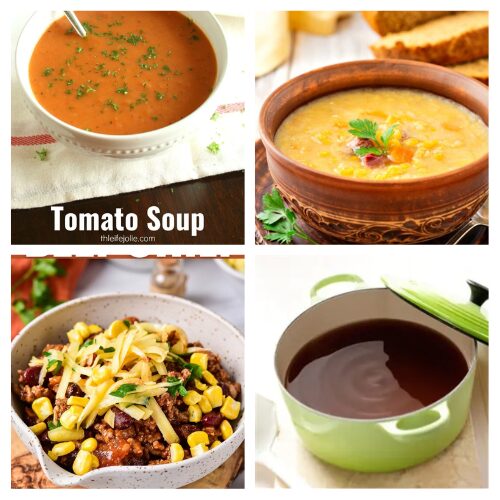 16 Homemade Soup and Broth Recipes for Winter- Discover delicious homemade broth and soup recipes perfect for frugal meal prep! From creamy vegan broccoli soup to hearty beef stew made with bone broth, these budget-friendly recipes will help you save money and stay warm this season. Pin now to make your weeknight meals cozy and comforting! | #FrugalMeals #SoupRecipes #MealPrepIdeas #recipes #ACultivatedNest