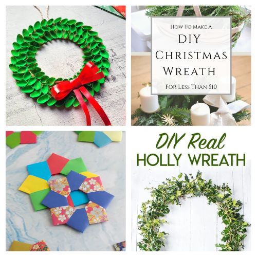 16 Easy DIY Christmas Front Door Decorations- Get your front door holiday-ready with these easy and stunning Christmas front door DIYs! From elegant wreaths to festive swags, there’s something here for every style. Click through for step-by-step tutorials from your favorite bloggers. Your holiday guests will be wowed! | #ChristmasDIY #HolidayDecor #diyProjects #ChristmasWreaths #ACultivatedNest