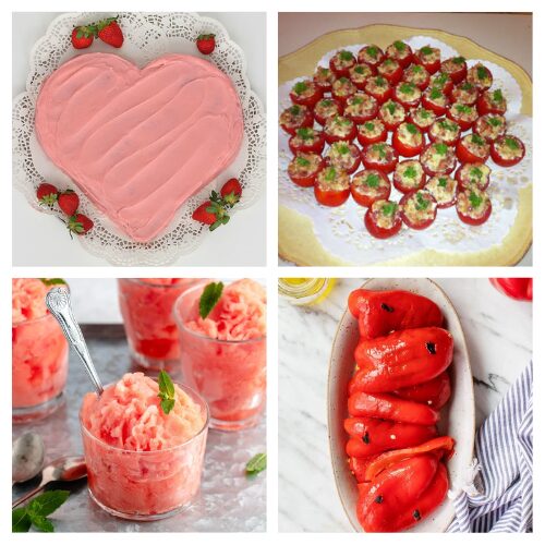 16 Red and Pink Recipes Perfect for Valentine’s Day- Ready to make Valentine’s Day extra special this year? These red and pink recipes are bursting with love and perfect for the occasion! From romantic dinners for two to sweet treats for the family, these recipes will help you create unforgettable moments. Think heart-shaped strawberry cakes, decadent desserts, and festive pink eats. Click to find the perfect dish to celebrate with your loved ones! | #dessertRecipes #ValentinesDay #ValentinesDesserts #ValentinesDayRecipes #ACultivatedNest