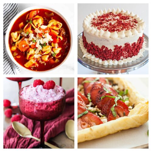 16 Red and Pink Valentine's Day Recipes- Ready to make Valentine’s Day extra special this year? These red and pink recipes are bursting with love and perfect for the occasion! From romantic dinners for two to sweet treats for the family, these recipes will help you create unforgettable moments. Think heart-shaped strawberry cakes, decadent desserts, and festive pink eats. Click to find the perfect dish to celebrate with your loved ones! | #dessertRecipes #ValentinesDay #ValentinesDesserts #ValentinesDayRecipes #ACultivatedNest