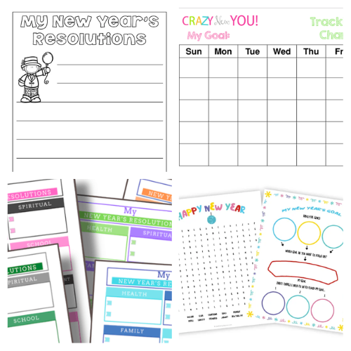 16 Handy New Year's Goal Tracking Printables- Ready to crush your goals in the New Year? Check out these handy New Year’s resolution free printables that will help you stay organized, motivated, and on track! From goal-setting worksheets to SMART goal templates, there’s a printable for everyone. Perfect for kids, families, and busy adults who want to start the year strong! | #NewYearsResolutions #GoalSetting #FreePrintables #goalTracking #ACultivatedNest