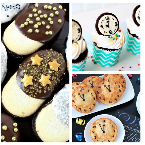 16 Delicious New Year's Eve Treats- These delicious New Year’s Eve treats are a must for your celebration! Wow your guests with creative appetizers, festive desserts, and easy-to-make snacks that are perfect for ringing in the new year. Whether you're hosting a party or staying cozy at home, these ideas will kick off the new year in the most delicious way! | #NewYearsEve #PartyFood #NYETreats #NewYearsSnacks #ACultivatedNest