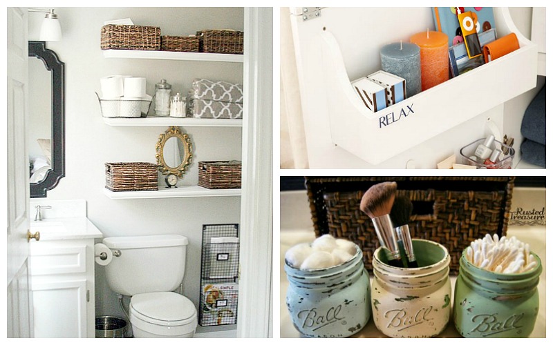 14 Small Bathroom Organization Ideas