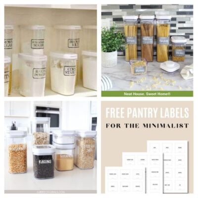 16 Easy Labels for Organizing Your Pantry- A Cultivated Nest