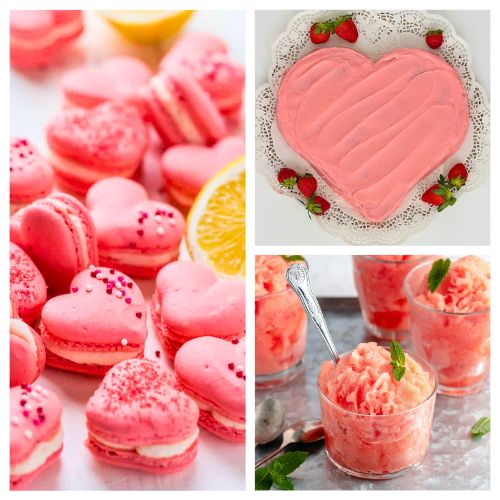 16 Red and Pink Recipes Perfect for Valentine’s Day- Ready to make Valentine’s Day extra special this year? These red and pink recipes are bursting with love and perfect for the occasion! From romantic dinners for two to sweet treats for the family, these recipes will help you create unforgettable moments. Think heart-shaped strawberry cakes, decadent desserts, and festive pink eats. Click to find the perfect dish to celebrate with your loved ones! | #dessertRecipes #ValentinesDay #ValentinesDesserts #ValentinesDayRecipes #ACultivatedNest