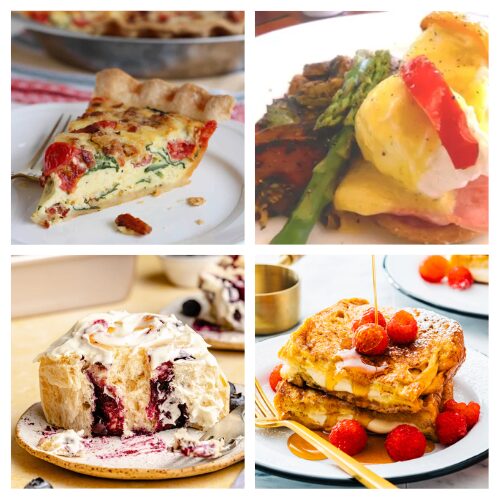 16 Delicious Spring Brunch Recipes for Easter- Make your Easter celebration unforgettable with these delicious spring brunch recipes! From fluffy pancakes and savory quiches to fresh fruit salads and desserts, this collection has everything you need to wow your guests. Perfect for Easter, Mother’s Day, or any spring gathering! | #SpringBrunch #EasterRecipes #BrunchIdeas #BrunchRecipes #ACultivatedNest