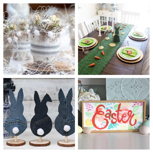 16 DIY Easter Decorations on Dime- Hop into Easter crafting with these DIY Easter decorations on a dime! Whether you're sprucing up your home with budget-friendly wreaths, centerpieces, or Easter baskets, these creative and easy-to-make projects are perfect for adding a festive touch to your space. Get inspired and create beautiful, affordable Easter decor today! | #EasterDecorations #DIYEasterCrafts #BudgetFriendlyDecor #SpringDecorating #ACultivatedNest
