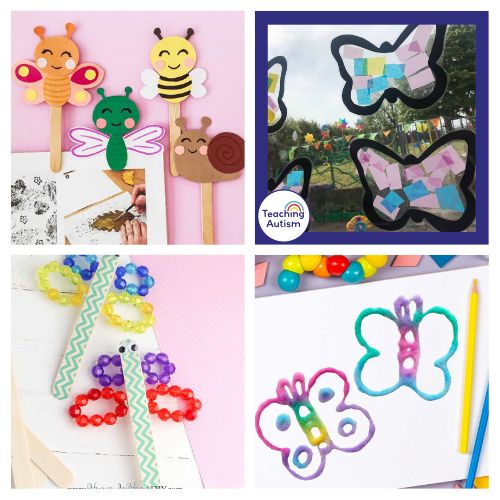 40 Butterfly and Bug Crafts Kids Will Love This Spring- Make springtime magical with these butterfly and bug craft ideas kids will adore! Perfect for kids of all ages, these easy and fun projects are great for school, home, or even rainy days. From butterfly origami to painted bee rocks, there's something for everyone. | #ButterflyCrafts #BugCrafts #KidsCrafts #SpringCrafts #ACultivatedNest