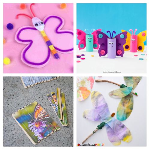 40 Butterfly and Bug Kids Crafts for Spring- Make springtime magical with these butterfly and bug craft ideas kids will adore! Perfect for kids of all ages, these easy and fun projects are great for school, home, or even rainy days. From butterfly origami to painted bee rocks, there's something for everyone. | #ButterflyCrafts #BugCrafts #KidsCrafts #SpringCrafts #ACultivatedNest