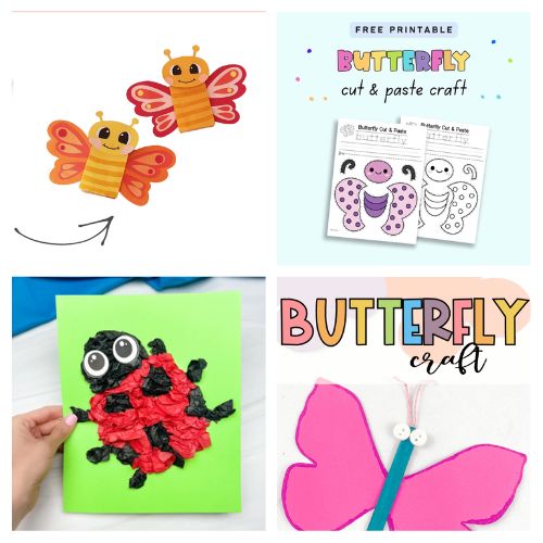 40 Spring Butterfly and Bug Kids Craft Projects- Make springtime magical with these butterfly and bug craft ideas kids will adore! Perfect for kids of all ages, these easy and fun projects are great for school, home, or even rainy days. From butterfly origami to painted bee rocks, there's something for everyone. | #ButterflyCrafts #BugCrafts #KidsCrafts #SpringCrafts #ACultivatedNest