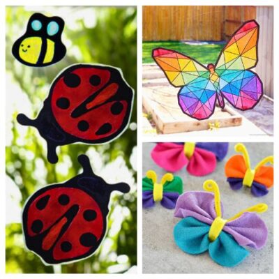 40 Butterfly and Bug Crafts Kids Will Love This Spring