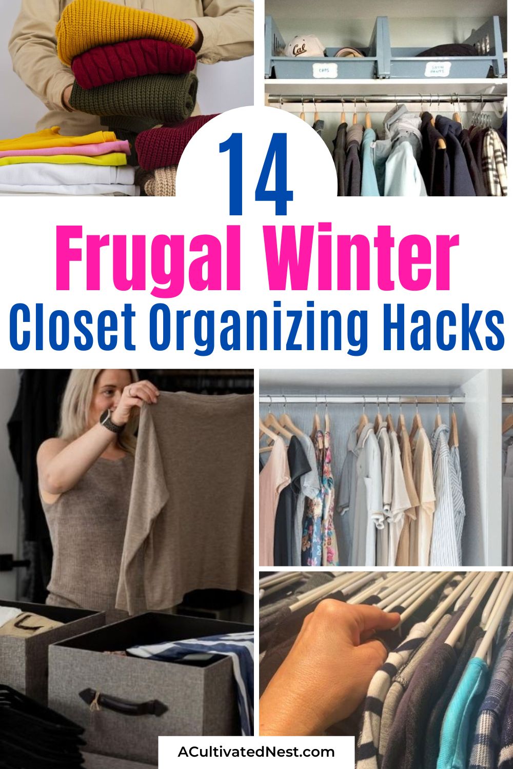 14 Frugal Winter Organizing Ideas to Keep Your Closet Tidy