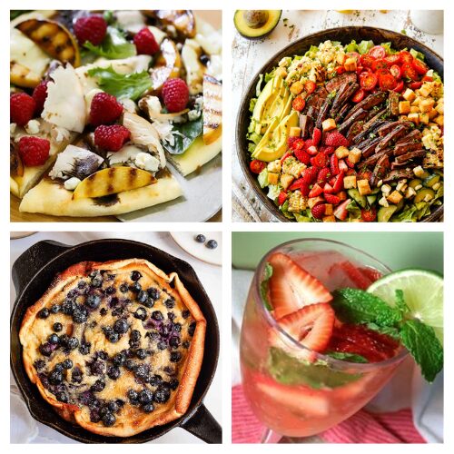 16 Delicious Recipes Using Summer Berries- Wondering what to do with a big haul of fresh summer fruit? Step beyond the basic berry pie and discover unique and delicious ways to use fresh strawberries, blueberries, blackberries, and raspberries! From quick morning bakes and artisan desserts to refreshing seasonal drinks, these easy recipes celebrate summer's best produce. | #berries #healthyRecipes #dessertRecipes #summerRecipes #ACultivatedNest