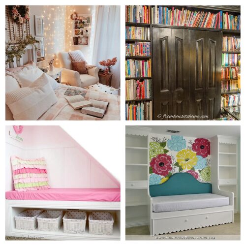 16 DIY Projects to Create a Cozy Reading Nook- Turn that unused corner into a peaceful retreat! Discover DIY reading nook projects that are perfect for small spaces, closets, and empty bedroom corners. Whether you love the farmhouse look or modern built-ins, these cozy reading area ideas will help you create the perfect sanctuary to unplug and get lost in a book. | #ReadingNook #DIYHomeDecor #ReadingCorner #BookNook #ACultivatedNest