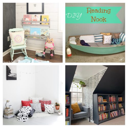 16 DIY Reading Area Projects- Turn that unused corner into a peaceful retreat! Discover DIY reading nook projects that are perfect for small spaces, closets, and empty bedroom corners. Whether you love the farmhouse look or modern built-ins, these cozy reading area ideas will help you create the perfect sanctuary to unplug and get lost in a book. | #ReadingNook #DIYHomeDecor #ReadingCorner #BookNook #ACultivatedNest