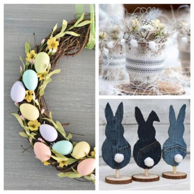 16 DIY Easter Decorations on Dime