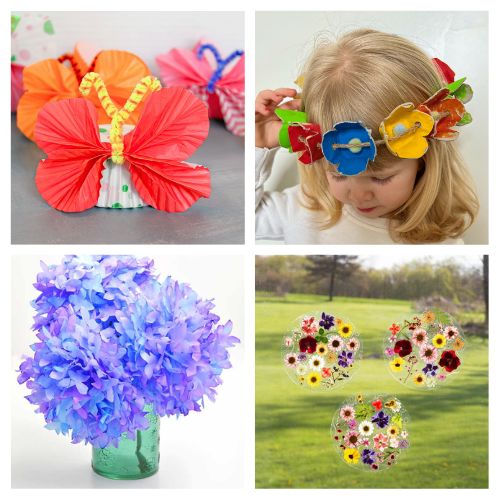 24 Fun Spring Kids Activities for a Springtime Playdate- Looking for fun and easy kids crafts to celebrate spring? Check out these creative spring crafts perfect for a playdate, classroom activity, or family crafting session! From DIY flower bookmarks to twirling ladybugs, there's something for kids of all ages. Get inspired and start crafting today! | #kidsCrafts #springCrafts #kidsActivities #craftsForKids #ACultivatedNest