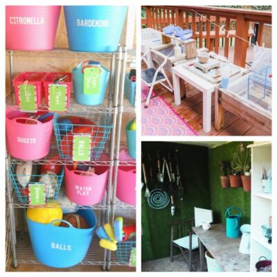 12 Creative Outdoor Organization Ideas for Spring Entertaining