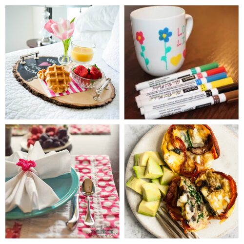 16 Cute Mother’s Day Breakfast-in-Bed Recipes and DIYs- Surprise mom this Mother’s Day with the sweetest breakfast-in-bed! Discover adorable Mother’s Day breakfast ideas, delicious recipes, and DIY crafts that kids (and dads!) can make. Make her morning extra special with breakfast treats, cute printables, and thoughtful touches she’ll remember all year. | #MothersDay #BreakfastInBed #MothersDayIdeas #breakfastIdeas #ACultivatedNest