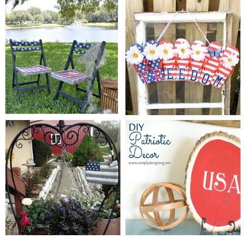 16 Patriotic Garden Decor DIY Ideas for Memorial Day- Celebrate Memorial Day and the 4th of July in style! Check out these DIY patriotic garden decor ideas to add red, white, and blue charm to your outdoor space. Easy, creative, and budget-friendly projects for benches, planters, signs, and more—perfect for showing your American pride this summer! | #DIYdecor #PatrioticGarden #MemorialDay #diyProject #ACultivatedNest