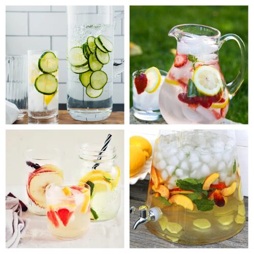 16 Flavored Water Recipes for Easy Hydration- Spring is heating up! Whether you’re busy in the garden or out on a weekend hike, staying hydrated is a must. These flavored water recipes are the perfect healthy way to beat the heat. Using fresh fruits and herbs, these easy infused water ideas turn plain water into a refreshing treat that makes reaching your daily goals simple and delicious! | #FlavoredWater #InfusedWater #HealthyHydration #SpringRecipes #ACultivatedNest 16 Flavored Water Recipes for Easy Hydration- Spring is heating up! Whether you’re busy in the garden or out on a weekend hike, staying hydrated is a must. These flavored water recipes are the perfect healthy way to beat the heat. Using fresh fruits and herbs, these easy infused water ideas turn plain water into a refreshing treat that makes reaching your daily goals simple and delicious! | #FlavoredWater #InfusedWater #HealthyHydration #SpringRecipes #ACultivatedNest