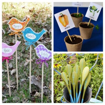 16 Beautiful DIY Garden Markers for Spring Planting