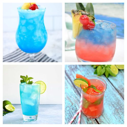 24 Delicious Patriotic Drink Recipes- Looking for festive drink ideas for your Memorial Day party? Discover delicious and refreshing beverages—mocktails, cocktails, slushies, sangrias, and more! Perfect for summer celebrations and patriotic gatherings. | patriotic drink recipes, #MemorialDayDrinks #SummerParty #DrinkRecipes #FourthOfJulyRecipes #ACultivatedNest