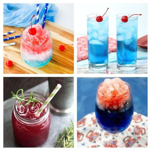 24 Delicious Patriotic Drink Recipes- Looking for festive drink ideas for your Memorial Day party? Discover delicious and refreshing beverages—mocktails, cocktails, slushies, sangrias, and more! Perfect for summer celebrations and patriotic gatherings. | patriotic drink recipes, #MemorialDayDrinks #SummerParty #DrinkRecipes #FourthOfJulyRecipes #ACultivatedNest